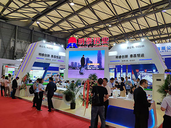 2018上海铝工业展会，w66利来最给利的老牌铝业产品备受称赞